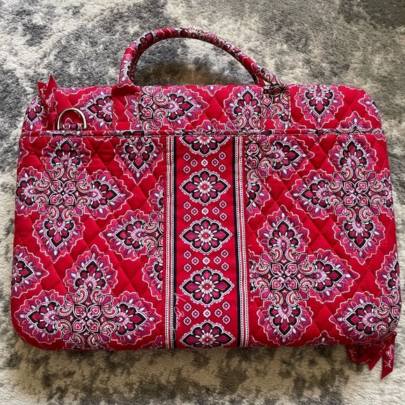 VERA BRADLEY Hard Shell Computer Laptop Case Paisley Pattern 17" - Picture 2 of 6